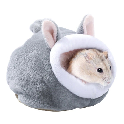 Windproof Plush Hamster Nest for Winter Comfort - Smarsty