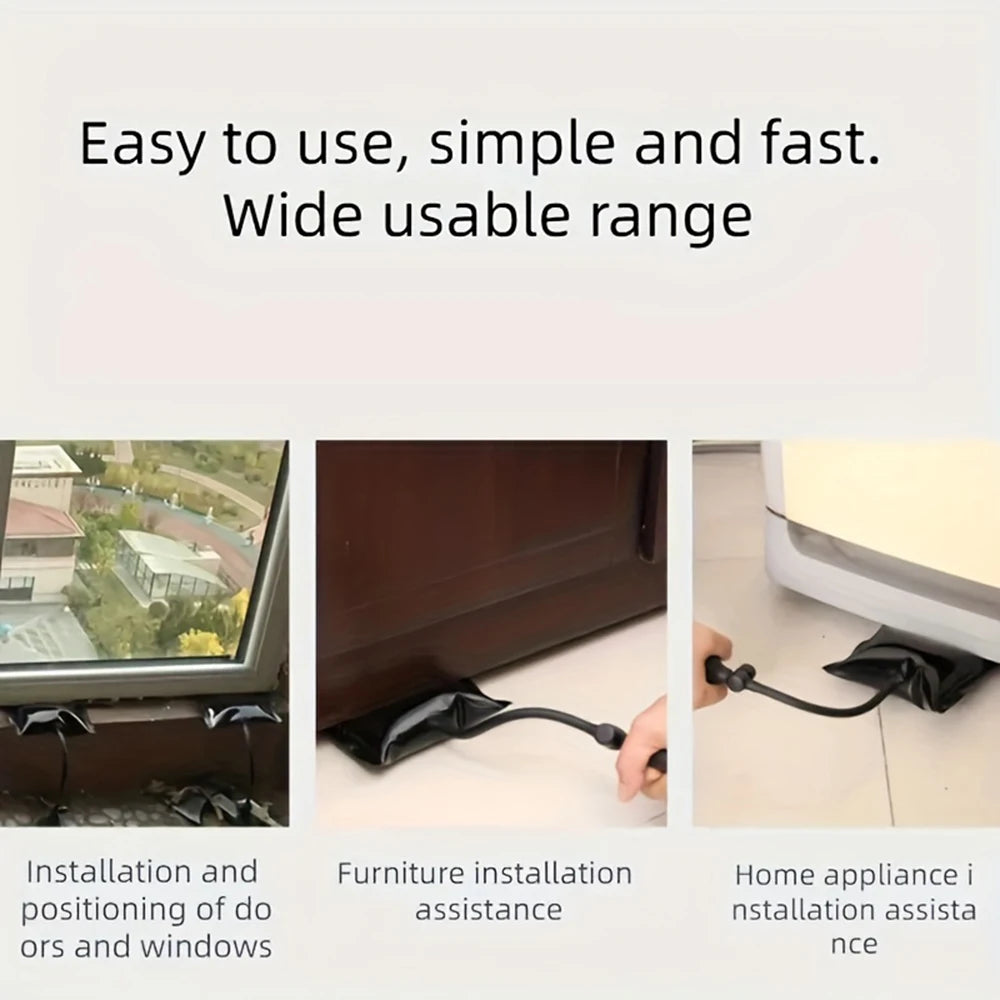 Inflatable Air Pump Wedge Tool for Easy Door Alignment - Smarsty