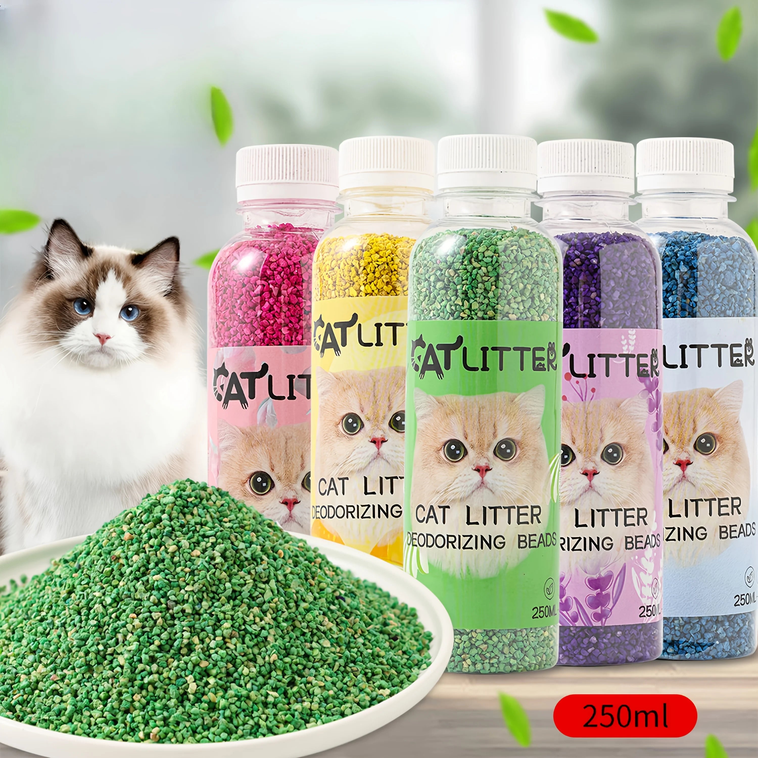 Cat Litter Deodorizing Beads for Fresh Home Odor Control - Smarsty