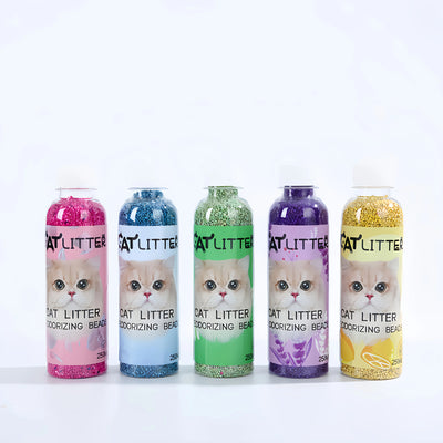 Cat Litter Deodorizing Beads for Fresh Home Odor Control - Smarsty