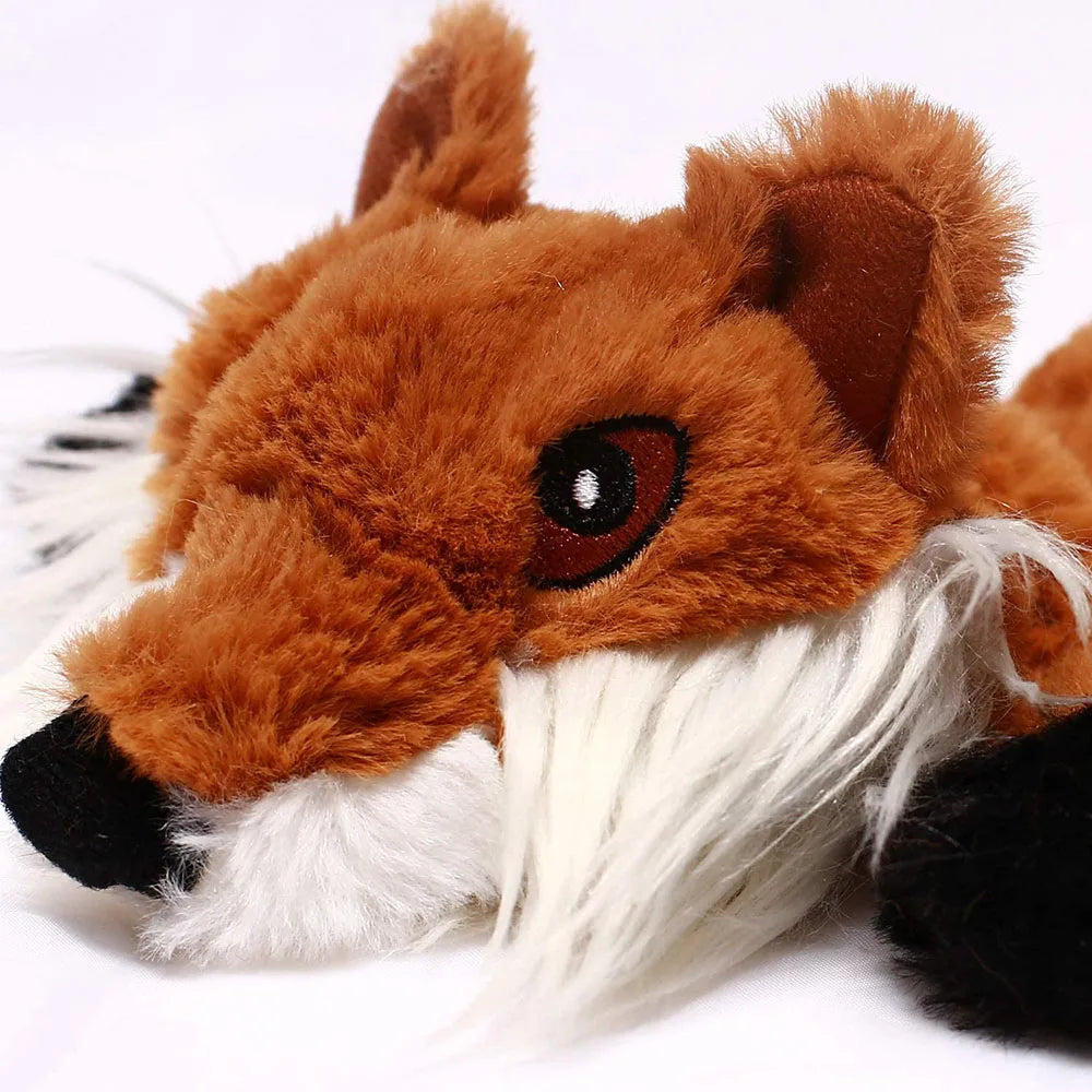 Durable Stuffingless Plush Squeaky Dog Toy - Smarsty