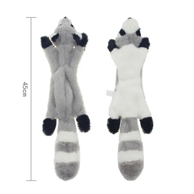Durable Stuffingless Plush Squeaky Dog Toy - Smarsty