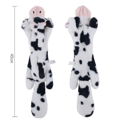 Durable Stuffingless Plush Squeaky Dog Toy - Smarsty