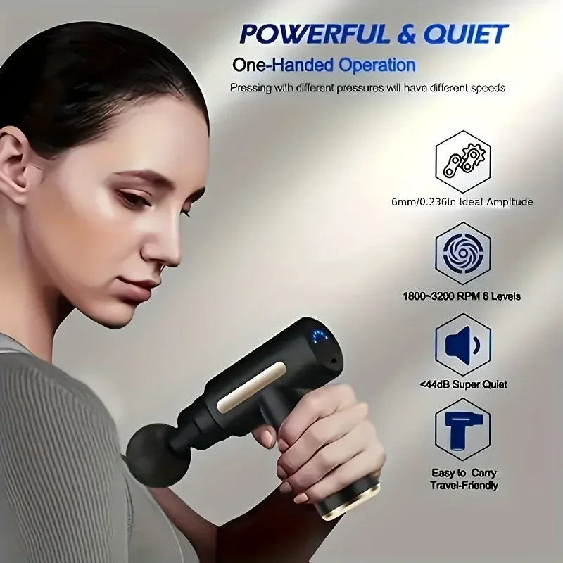 Deep Tissue Massage Gun for Muscle Relief and Relaxation - Smarsty