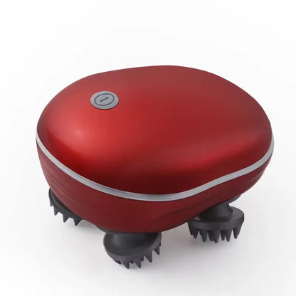 Electric Scalp Massager With Red Light Therapy - Smarsty