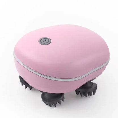 Electric Scalp Massager With Red Light Therapy - Smarsty