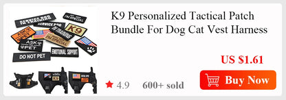 Large Dog Harness with Molle Pouches for Training - Smarsty