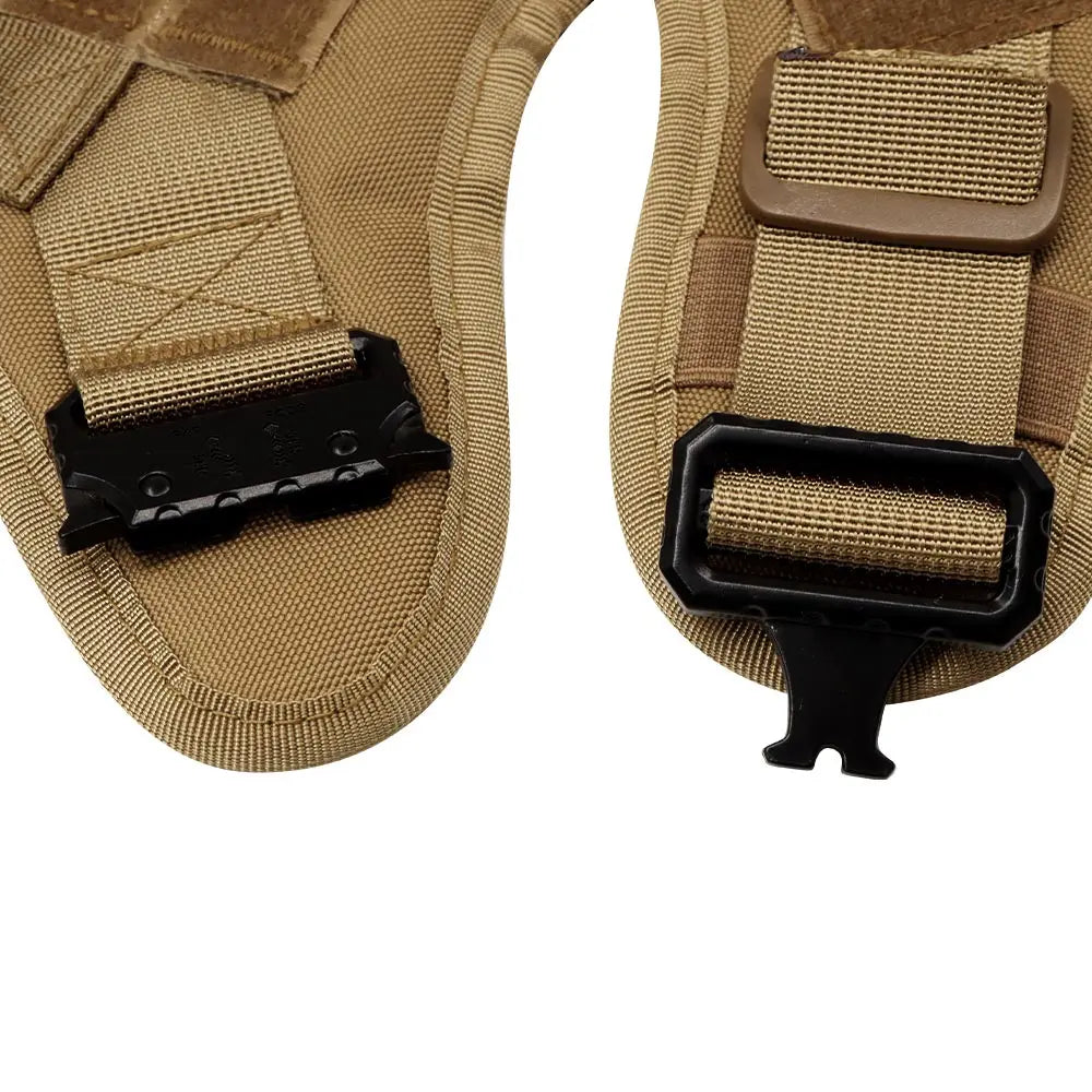 Large Dog Harness with Molle Pouches for Training - Smarsty