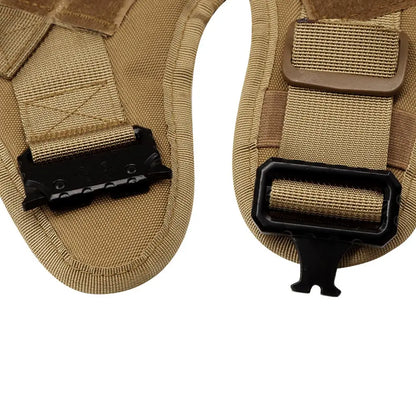Large Dog Harness with Molle Pouches for Training - Smarsty