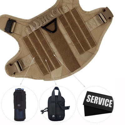 Military Dog Harness for Training and Comfort - Smarsty