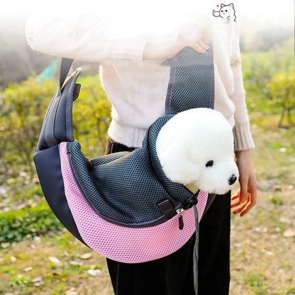 Breathable Mesh Pet Backpack Carrier for Small Dogs - Smarsty