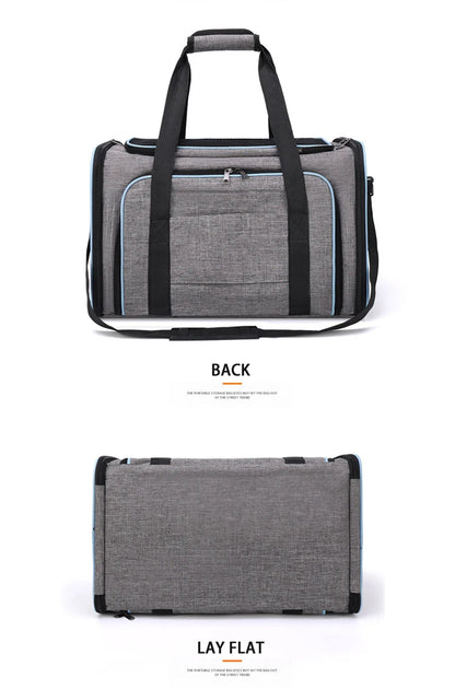 Foldable Pet Carrier Bag for Small Dogs and Cats - Smarsty
