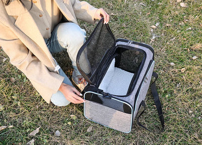 Foldable Pet Carrier Bag for Small Dogs and Cats - Smarsty
