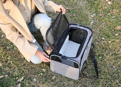 Foldable Pet Carrier Bag for Small Dogs and Cats - Smarsty