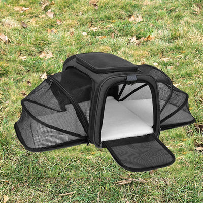 Foldable Pet Carrier Bag for Small Dogs and Cats - Smarsty
