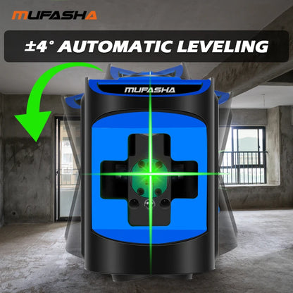 MUFASHA Mini Laser Level with Green Beams for Precision Measurements - Smarsty