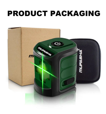 MUFASHA Mini Laser Level with Green Beams for Precision Measurements - Smarsty