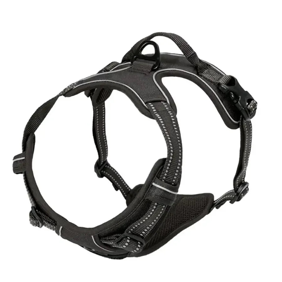 Heavy Duty No Pull Dog Harness with Reflective Design - Smarsty