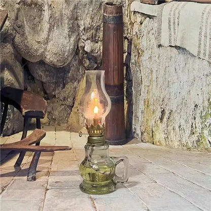 Mini Glass Oil Lamp for Elegant Home Decor - Smarsty