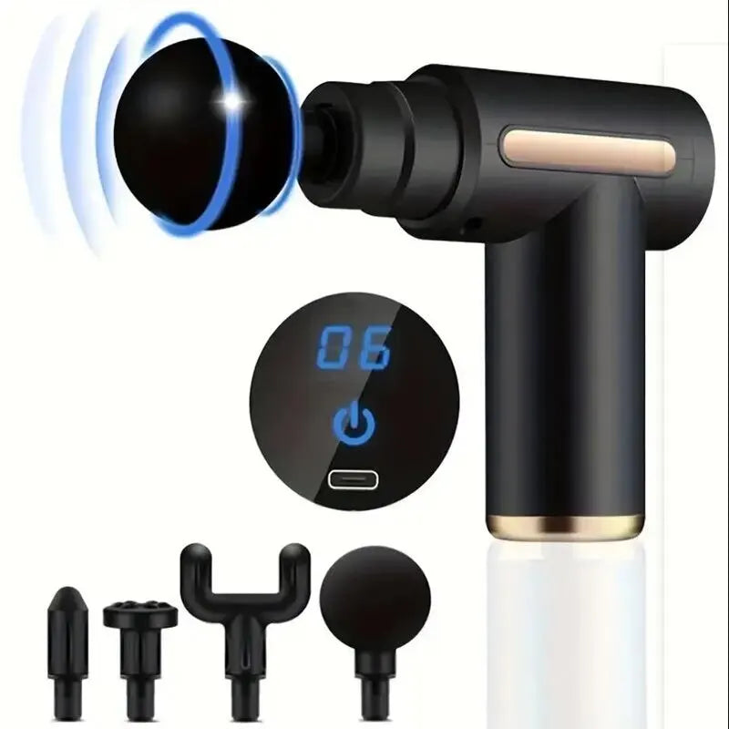 Mini Muscle Massage Gun Portable Deep Tissue Relief - Smarsty