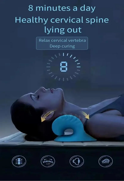 U-Shaped Cervical Massage Pad for Neck Support - Smarsty