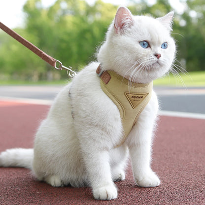 Breathable Pet Harness and Leash Set for Small Dogs and Cats - Smarsty