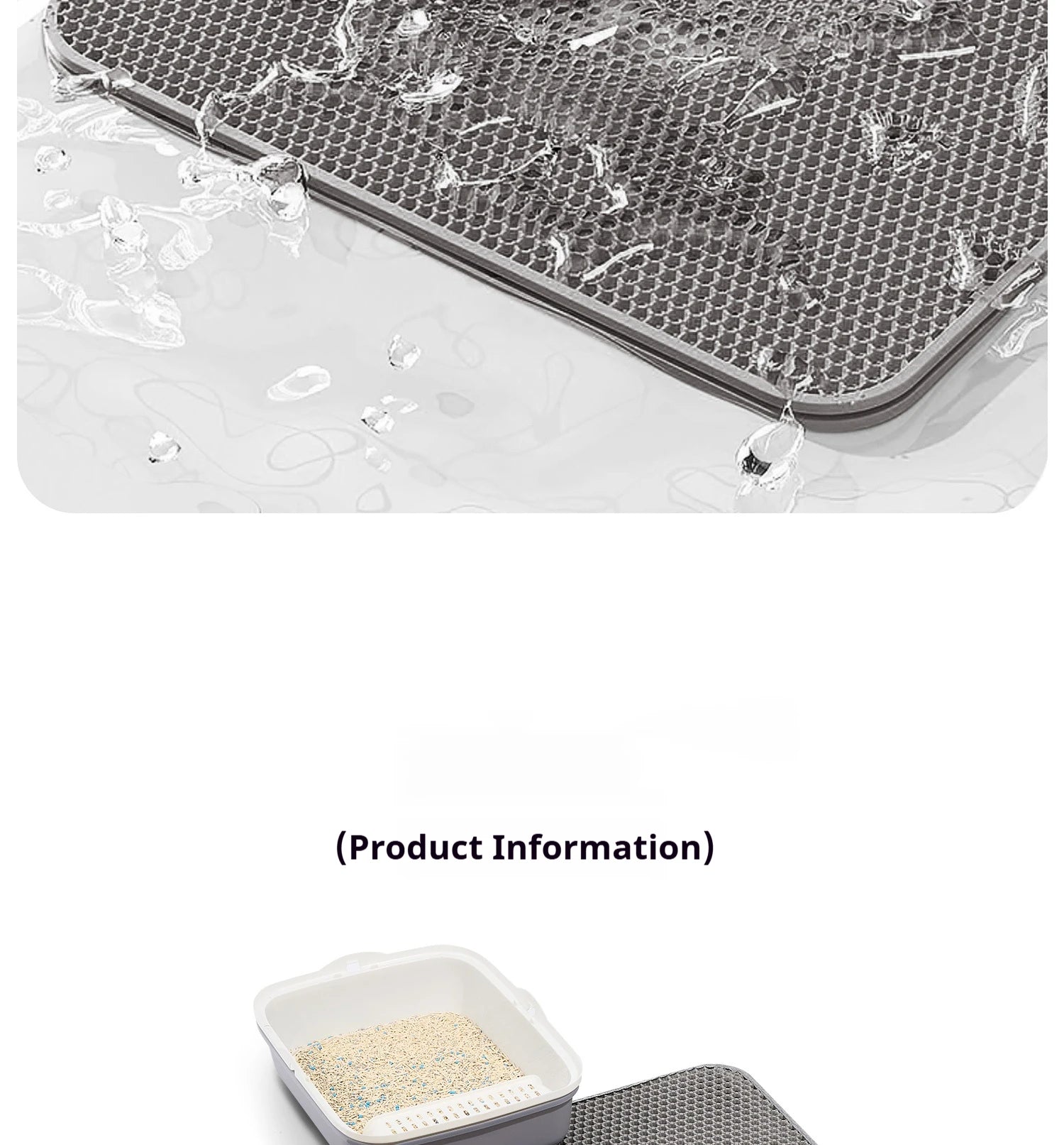 Waterproof Cat Litter Mat Double Layer Non-Slip Design - Smarsty
