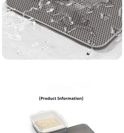 Waterproof Cat Litter Mat Double Layer Non-Slip Design - Smarsty
