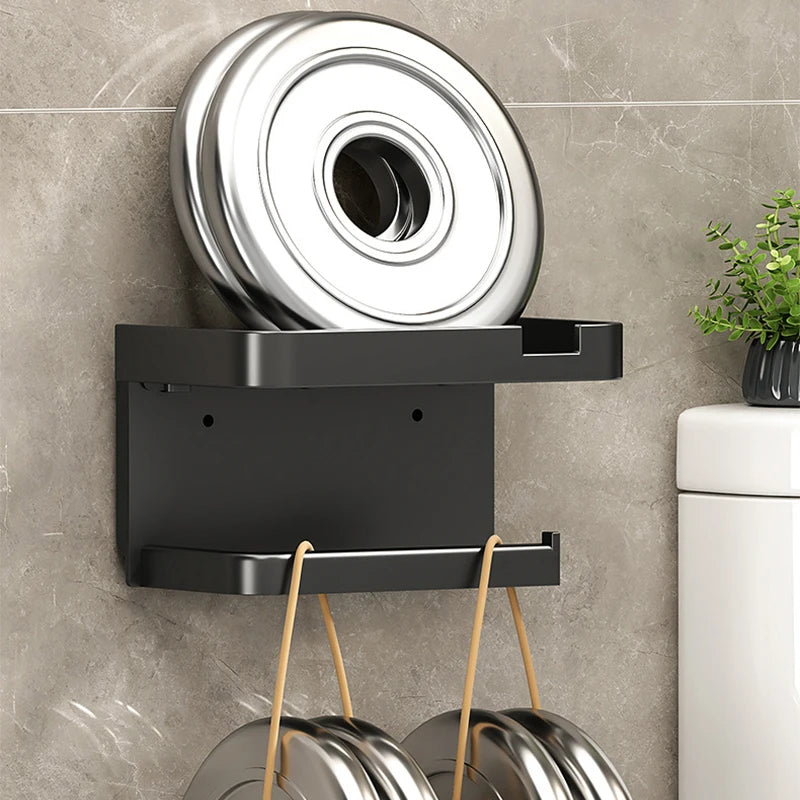 Versatile Plastic Storage Rack for Toilet Paper and Towels - Smarsty