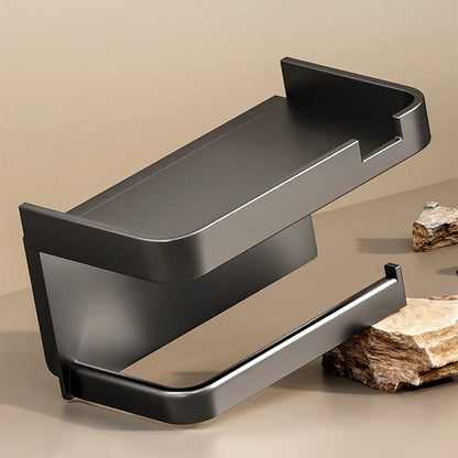 Versatile Plastic Storage Rack for Toilet Paper and Towels - Smarsty