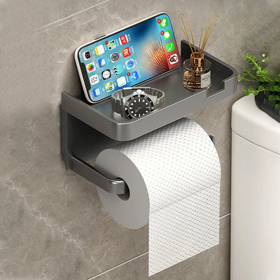 Versatile Plastic Storage Rack for Toilet Paper and Towels - Smarsty