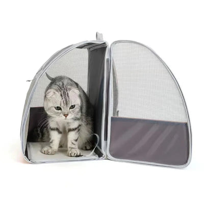 Breathable Cat Carrier Backpack for Travel Convenience - Smarsty