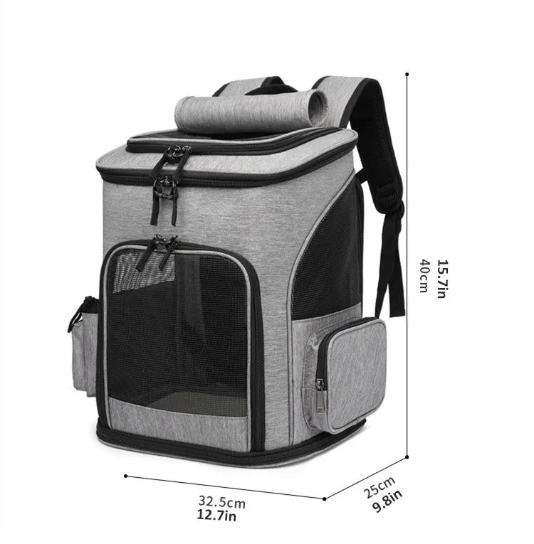 Breathable Large Capacity Cat Carrier Backpack - Smarsty