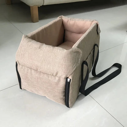 Portable Dog Car Seat Bed for Safe Travel - Smarsty