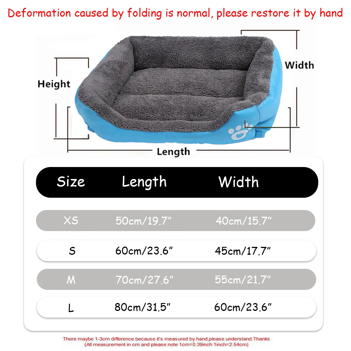 Waterproof Soft Dog Bed for All Sizes - Smarsty