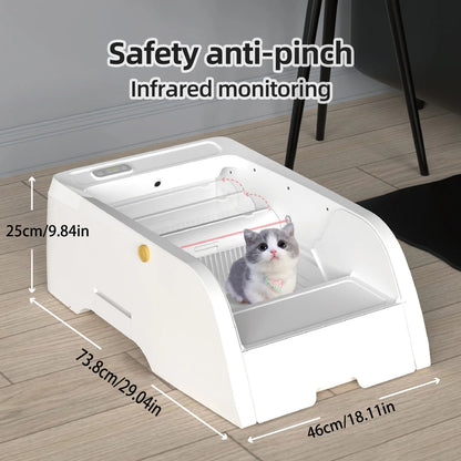 Automatic Cat Litter Box with Sterilization and Deodorization - Smarsty