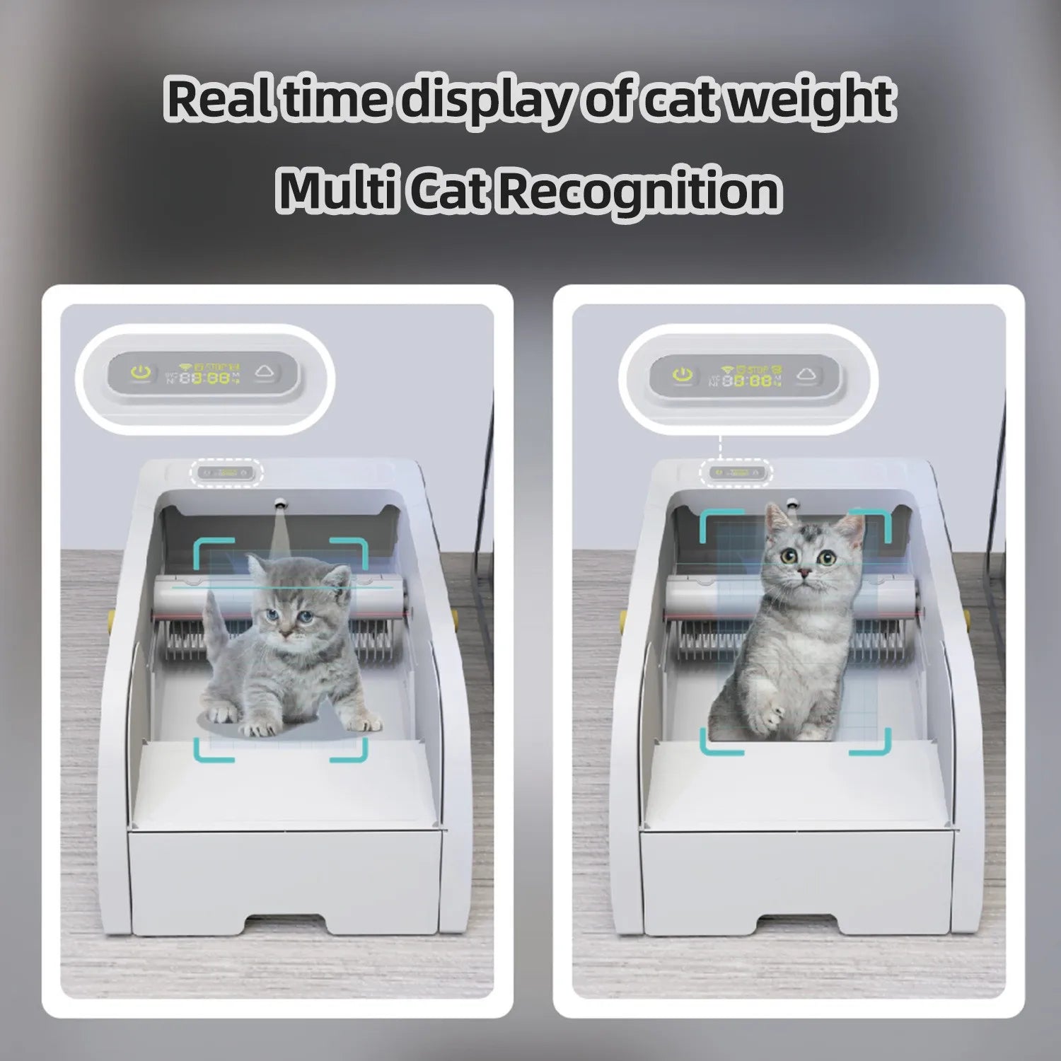 Automatic Cat Litter Box with Sterilization and Deodorization - Smarsty