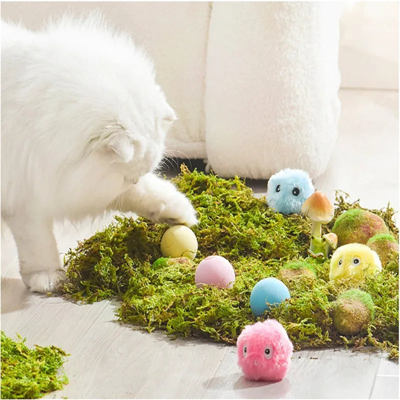 Interactive Sound Balls for Cats Plush and Soft - Smarsty