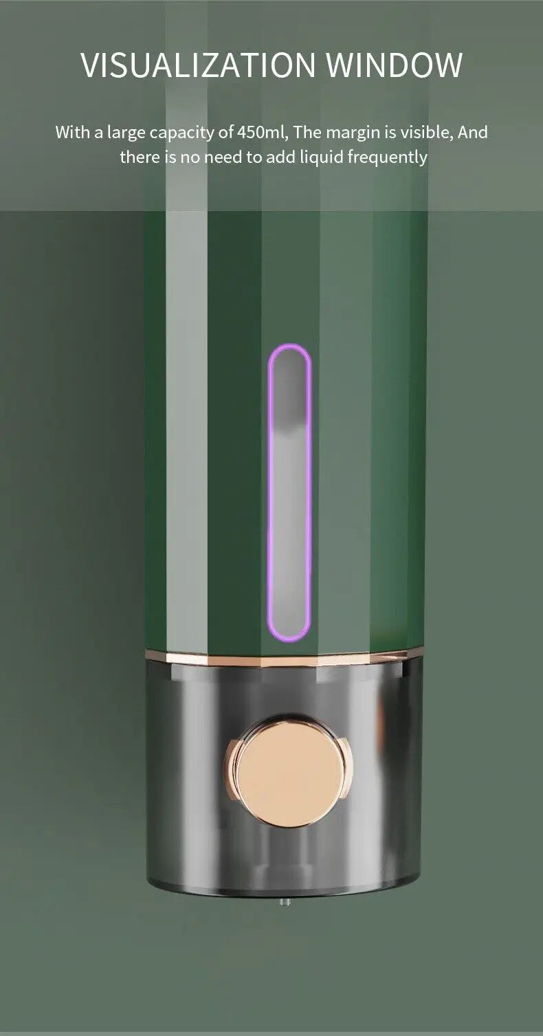 450ml Wall Mounted Liquid Soap Dispenser for Easy Hand Washing - Smarsty