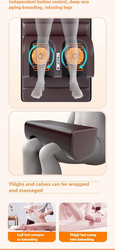 Electric Full Body Massage Mattress With Heating Relaxation Feature - Smarsty