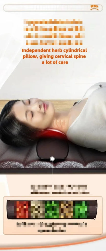 Electric Full Body Massage Mattress With Heating Comfort - Smarsty