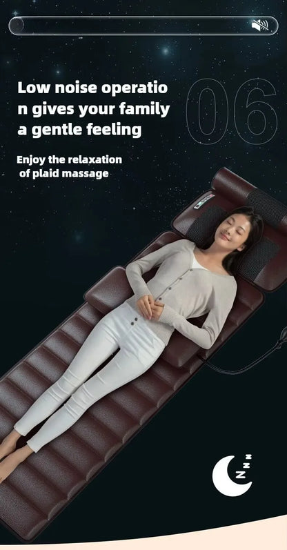 Electric Full Body Massage Mattress With Heating Comfort - Smarsty
