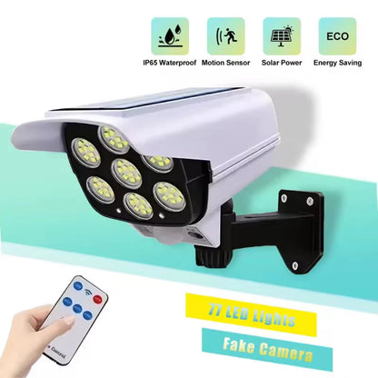 Waterproof Solar LED Wall Light with Remote Control - Smarsty