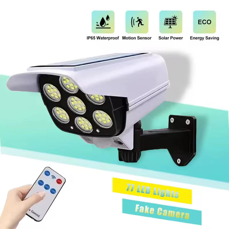 Waterproof Solar LED Wall Light with Remote Control - Smarsty