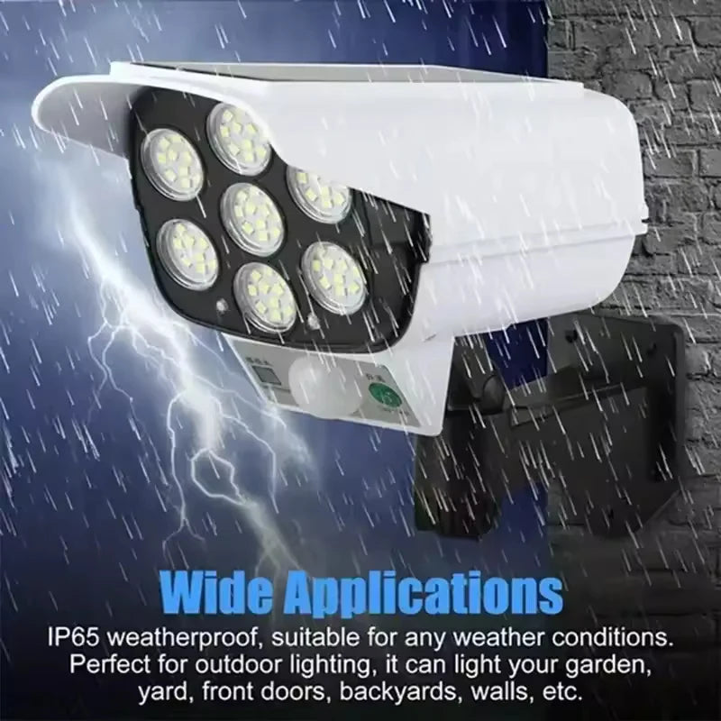 Waterproof Solar LED Wall Light with Remote Control - Smarsty