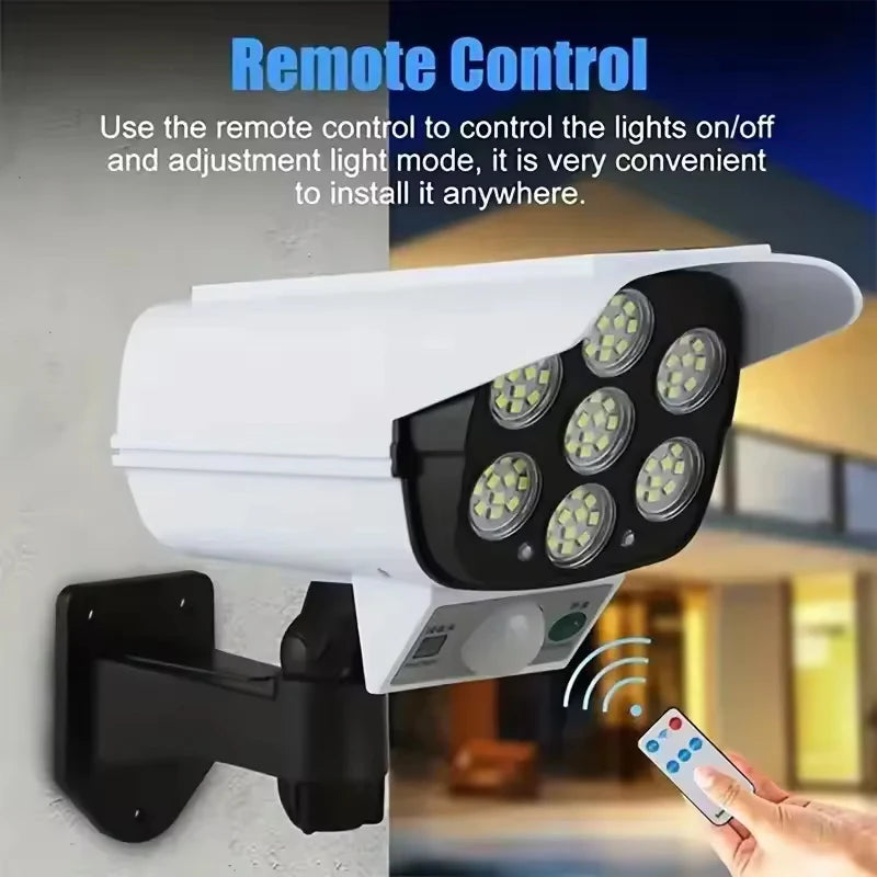 Waterproof Solar LED Wall Light with Remote Control - Smarsty