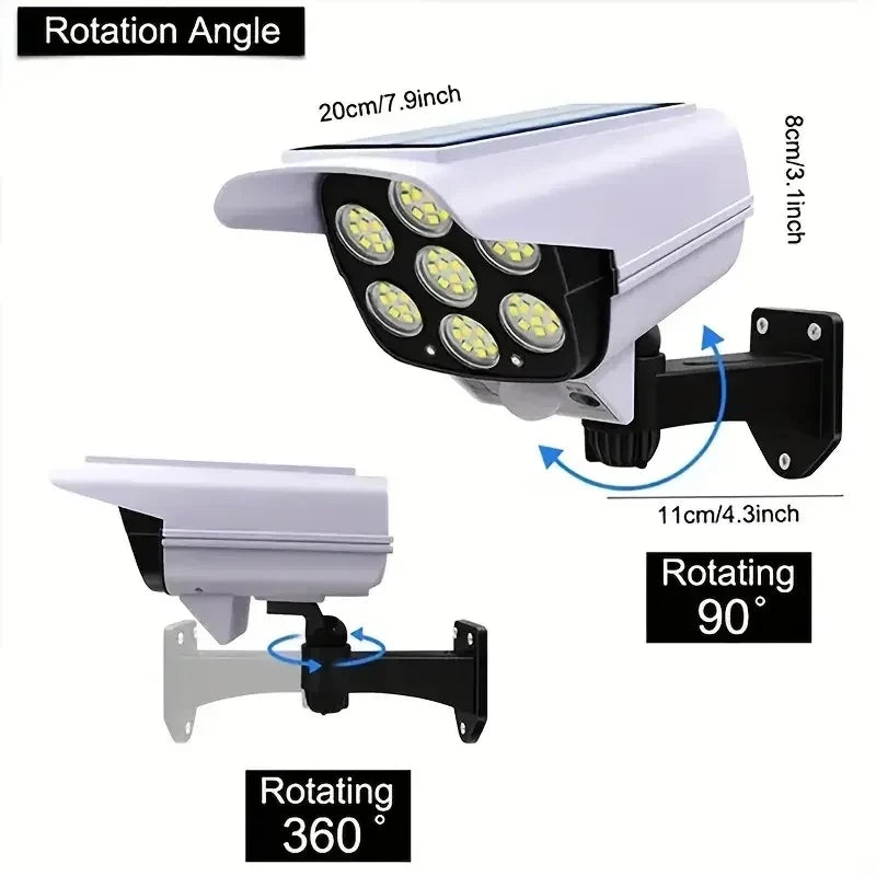 Waterproof Solar LED Wall Light with Remote Control - Smarsty
