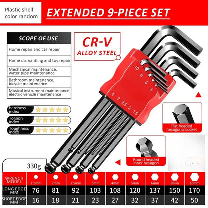High Strength Hex Wrench Set for Precision Tasks - Smarsty