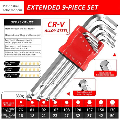 High Strength Hex Wrench Set for Precision Tasks - Smarsty