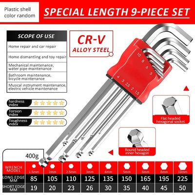 High Strength Hex Wrench Set for Precision Tasks - Smarsty
